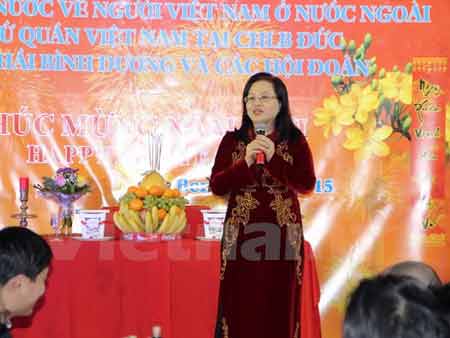 ປະຊາຄົມຊາວຫວຽດນາມອາໄສຢູ່ຫຼາຍປະເທດໃນໂລກຕ້ອນຮັບບຸນເຕັດປີມະແມ